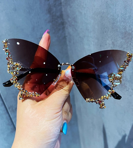 Diamond Butterfly Sunglasses